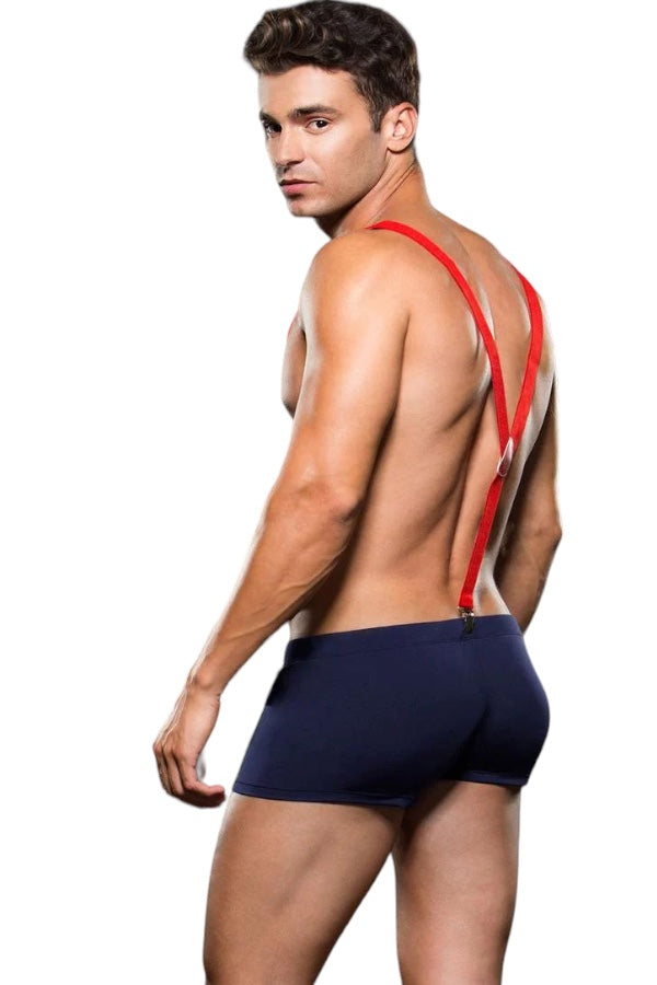 Fireman Bottom With Suspenders 2 Pc