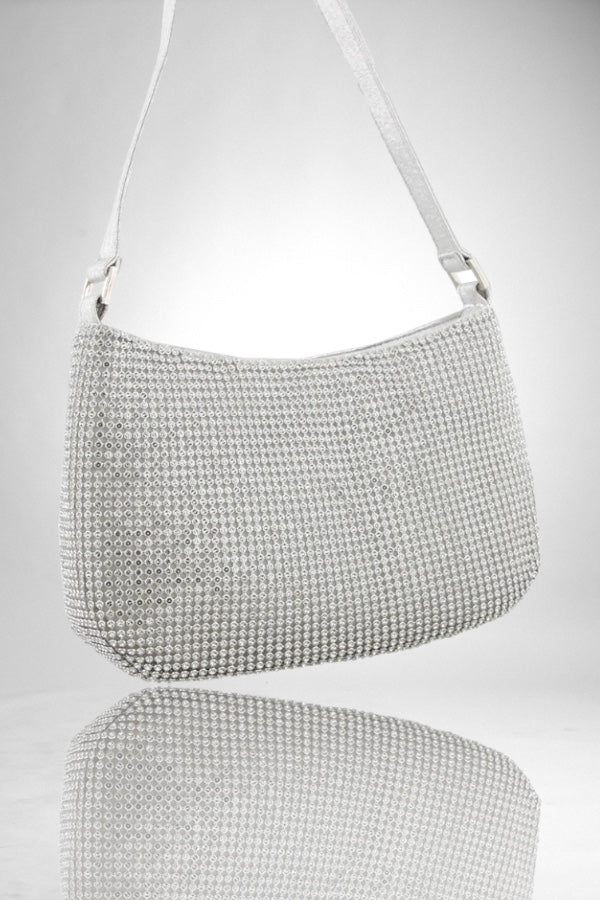 Rhinestone Baguette HandBag