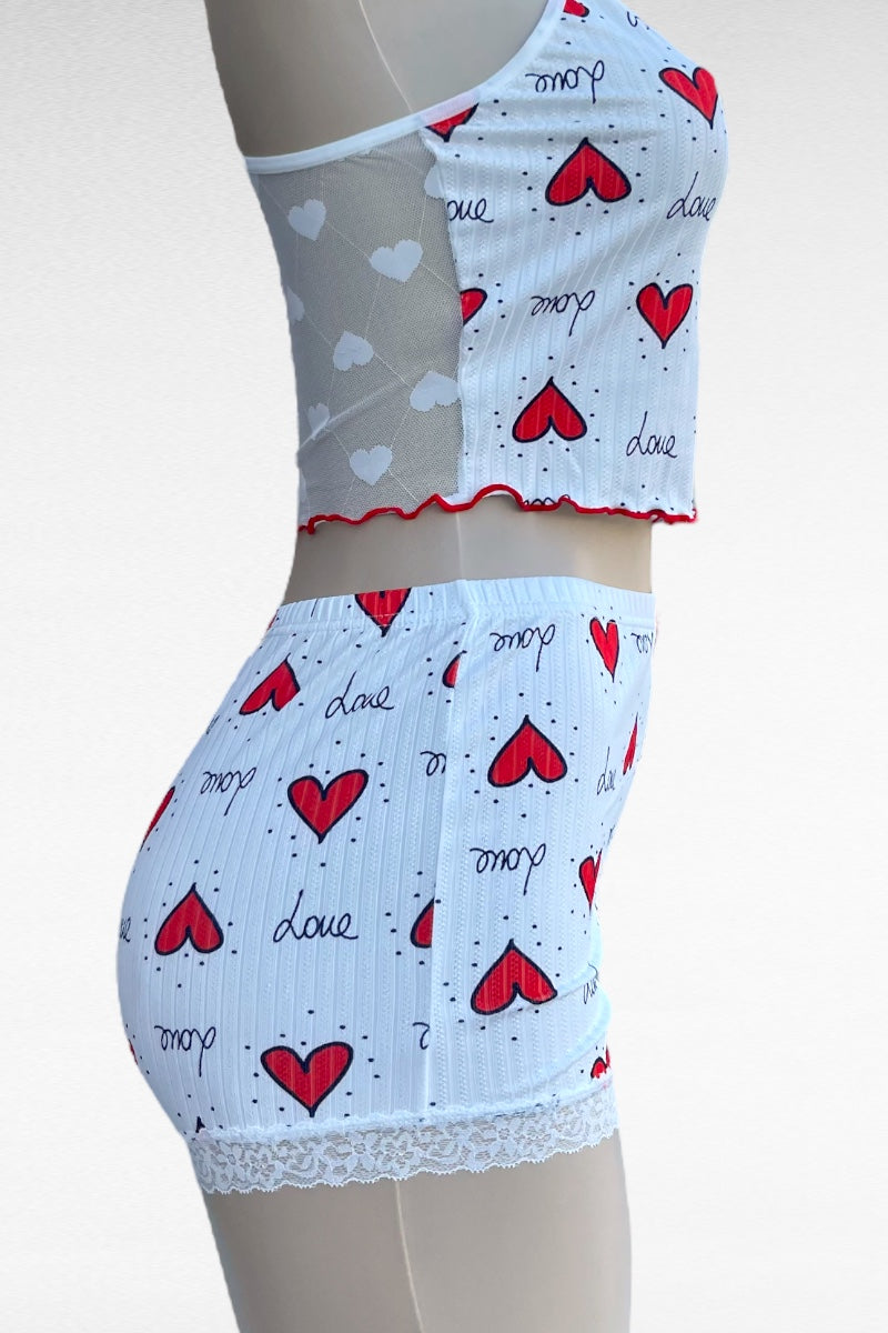 Dotted Love Hearts Set