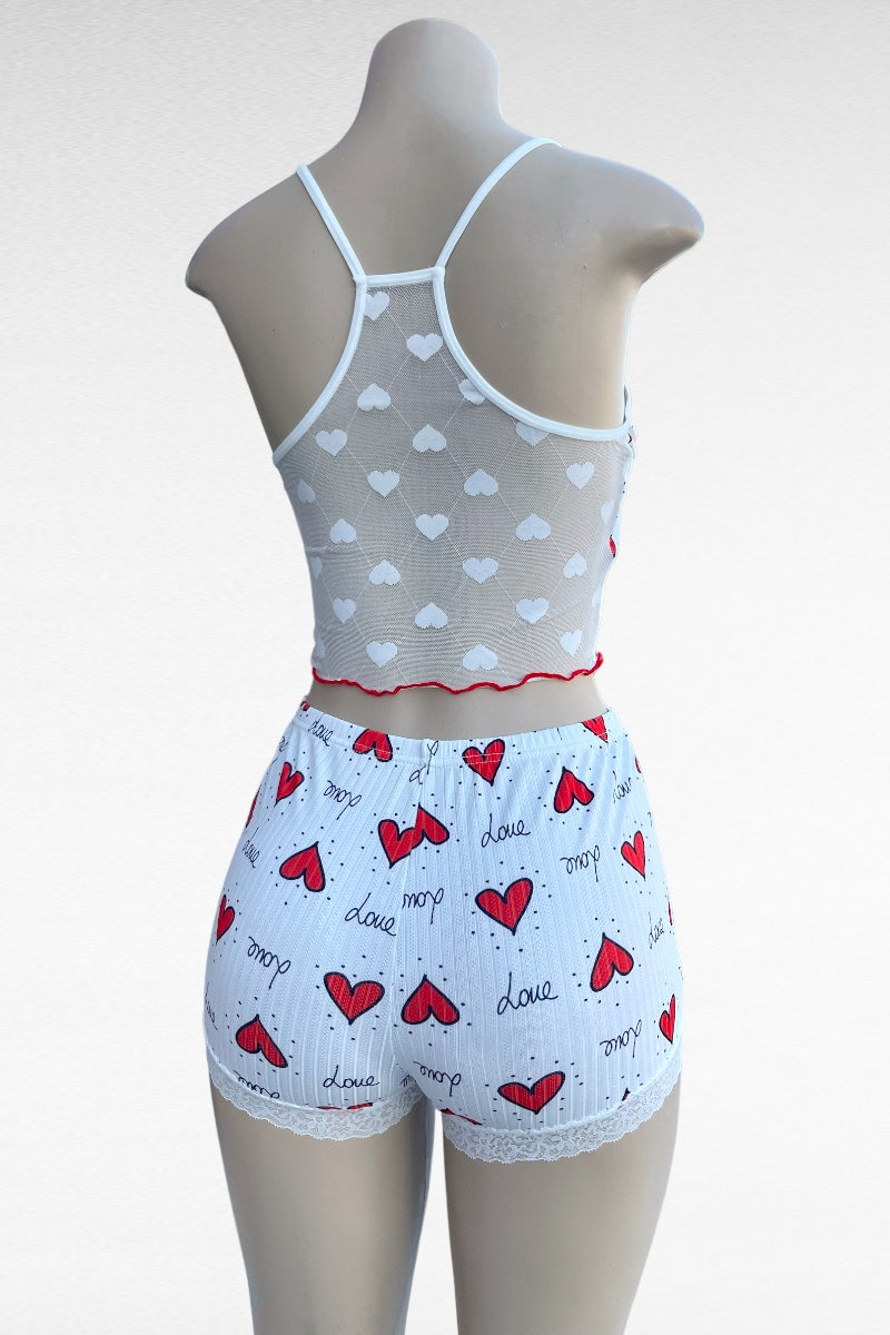 Dotted Love Hearts Set