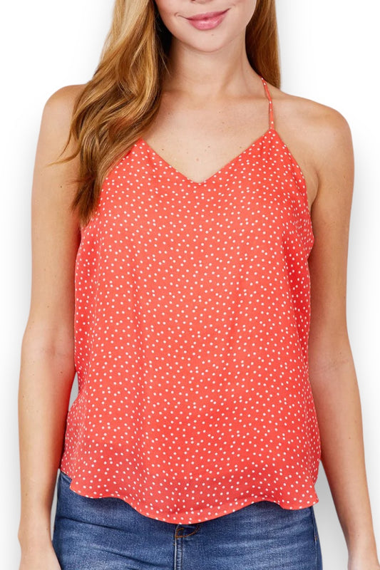 Dotted Racerback Cami