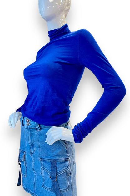 Long Sleeve Turtle Neck Top
