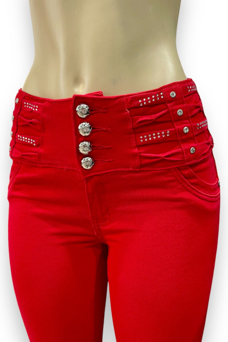 Studded No Pocket Jeans