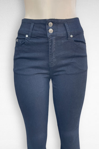 High Waist Solid Butt Lifting Jeans