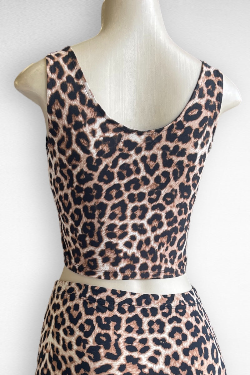 Leopard Print Tank Top