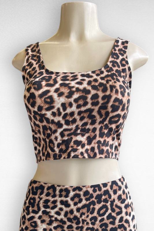 Leopard Print Tank Top