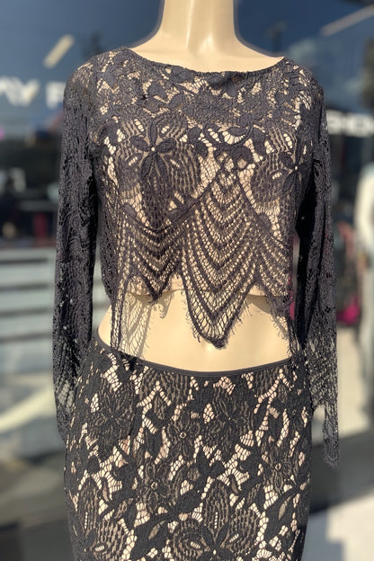 Pixie Crotchet Lace Set