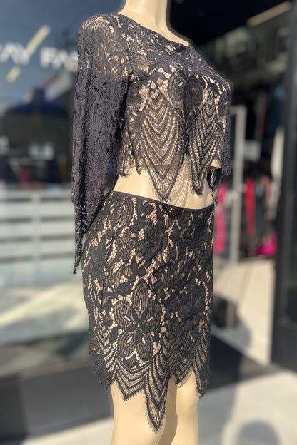 Pixie Crotchet Lace Set