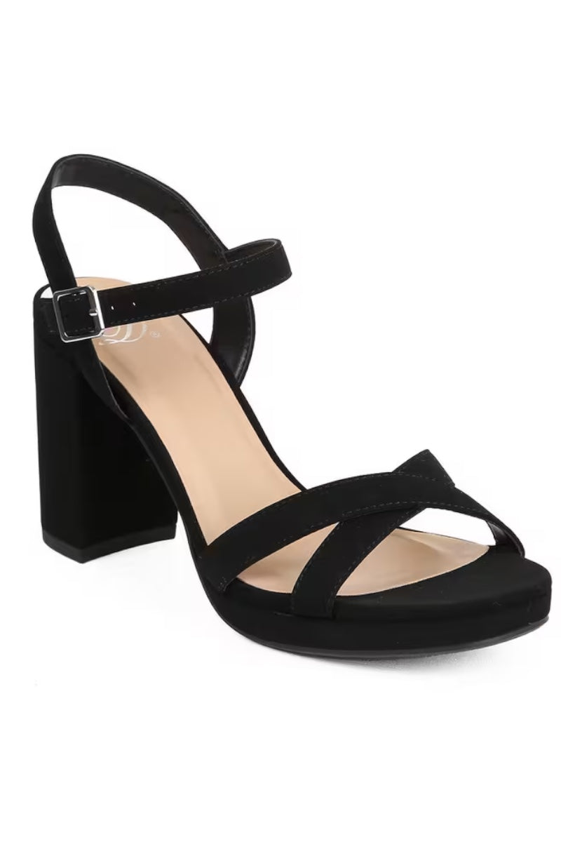 Dressy Block Heel Sandals