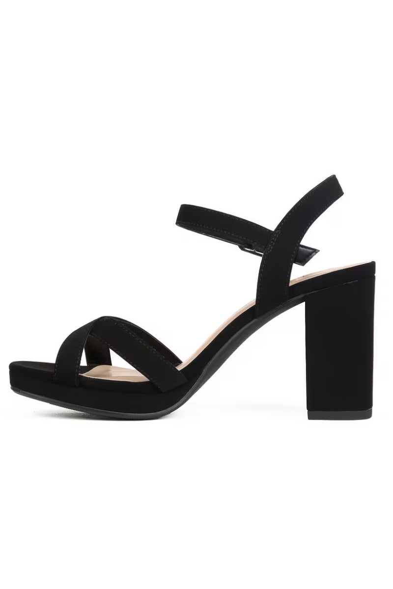 Dressy Block Heel Sandals