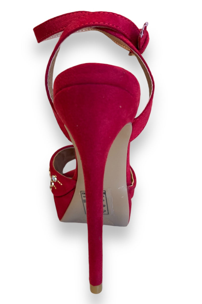 Christmas Spirits Suede Heels