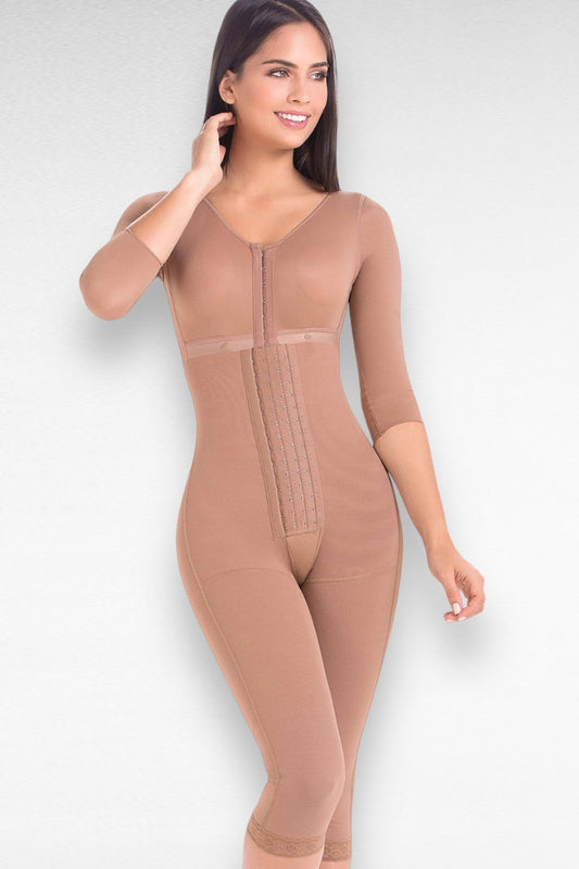 Post Surgery Full Body Shapewear With Sleeves