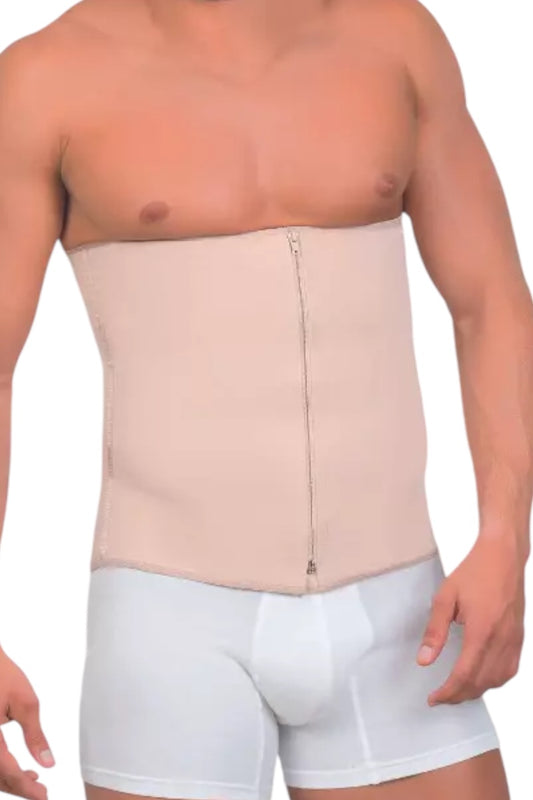 Zip Up Corset Shaper For Men 