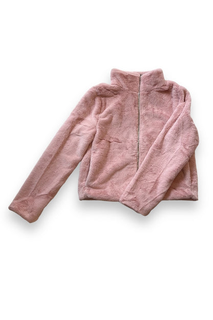 Faux Fur Zipper Jacket
