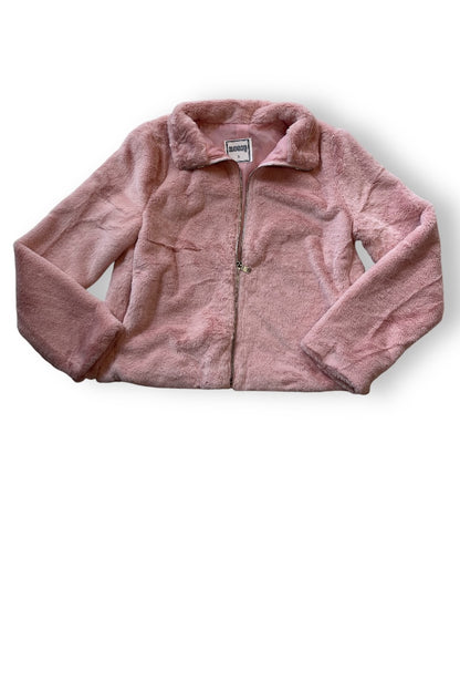 Faux Fur Zipper Jacket