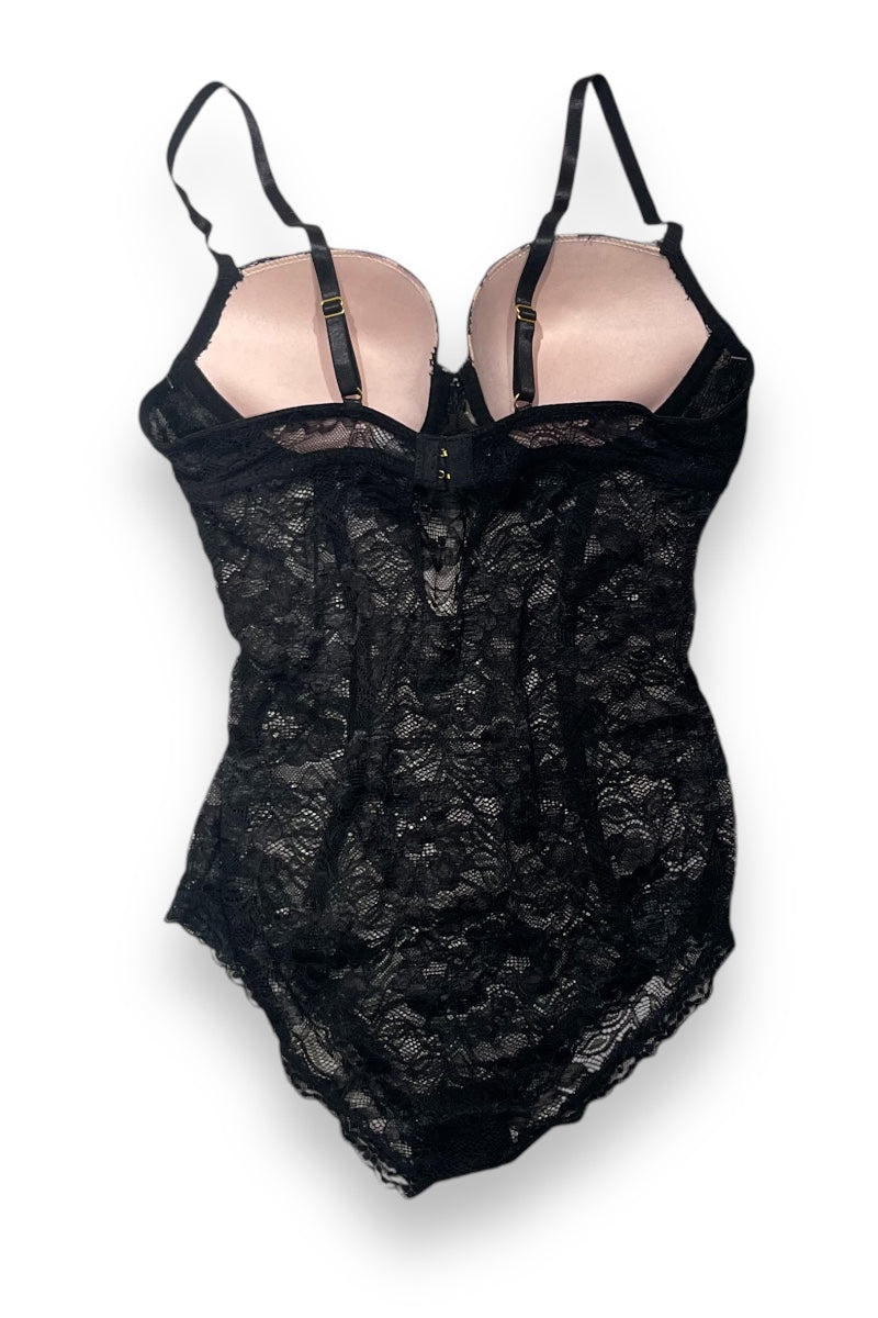 Push Up Bra Lace Lingerie Bodysuit