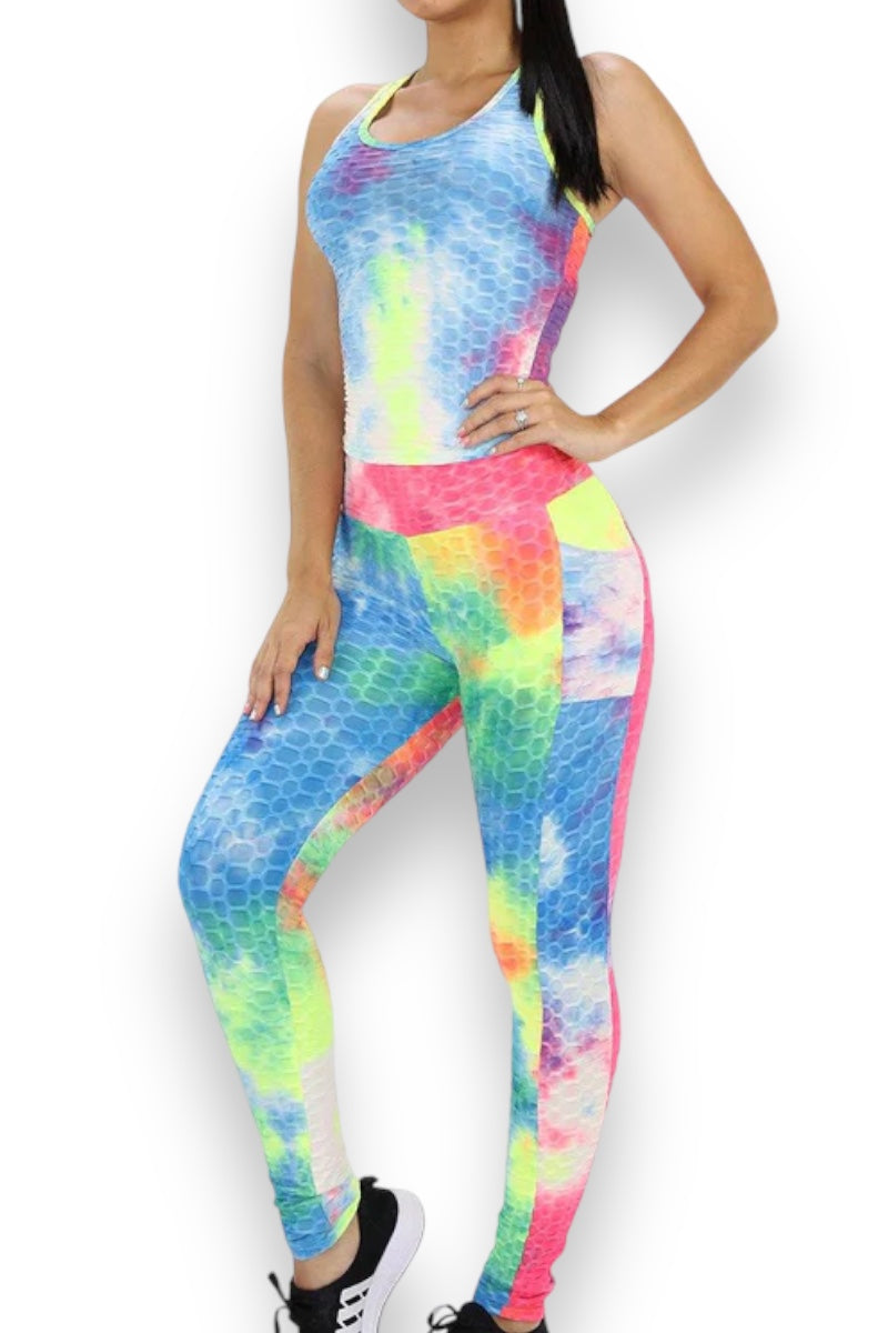 Tye Dye Brazilian Active Set