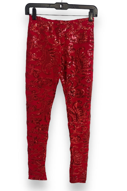 Sequin Textured Print Top and Pants Set