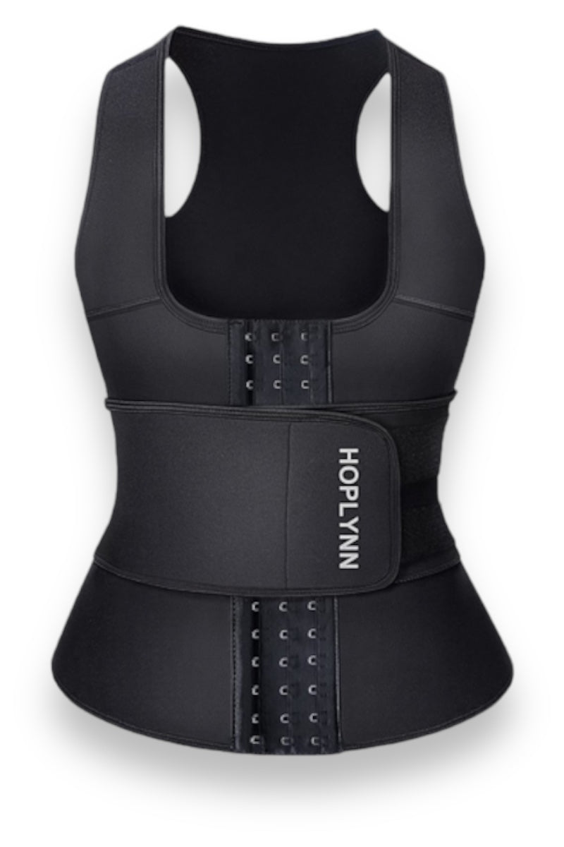 Neoprene Ultra Sweat Corset Vest - 1 Belt