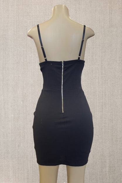 Lace Up Bustier Dress