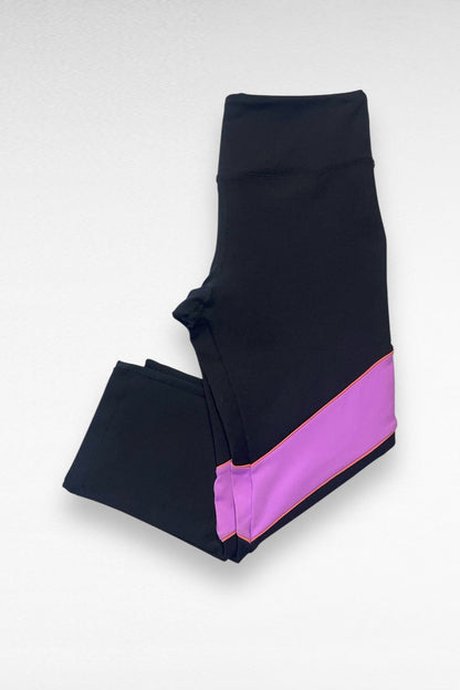 Dream Color Block Capri Leggings - Colombian