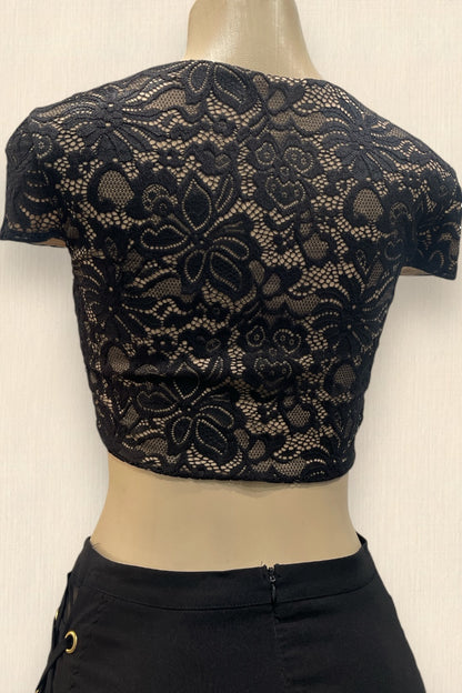 Lace Cropped Top