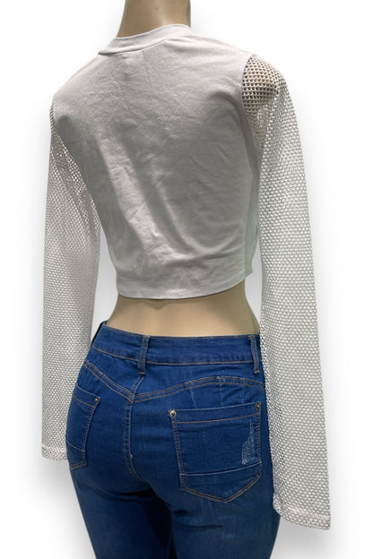 Legend Club Graphic Cropped Tee