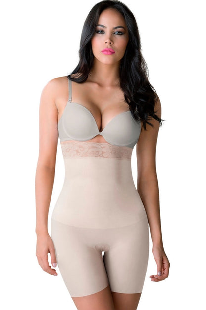 High Waisted Colombian Shapewear Shorts | Butt Lifter Body Shaper