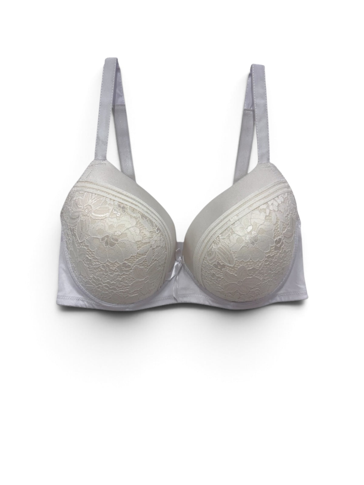 Floral Lace Overlay Lightly Lined Bra #2123