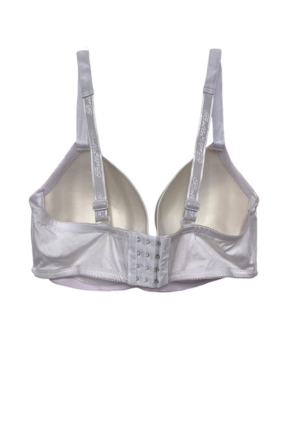 Floral Lace Overlay Lightly Lined Bra #2123