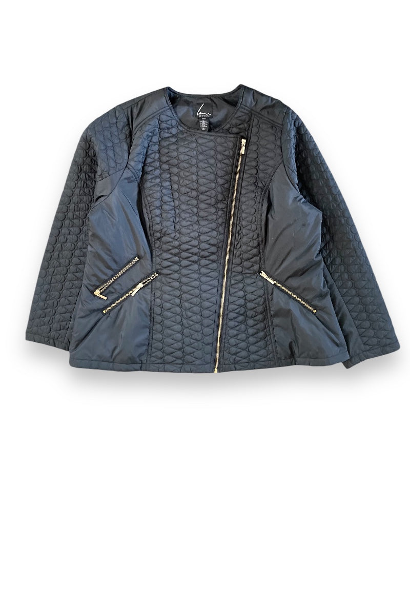 Quilted Full Zipper Jacket