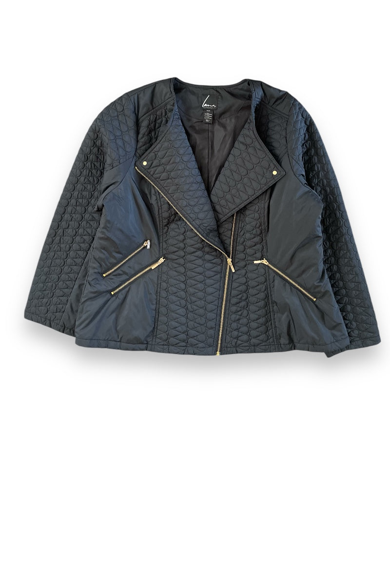 Quilted Full Zipper Jacket