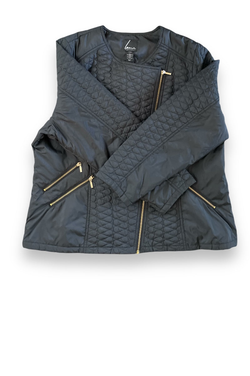 Quilted Full Zipper Jacket