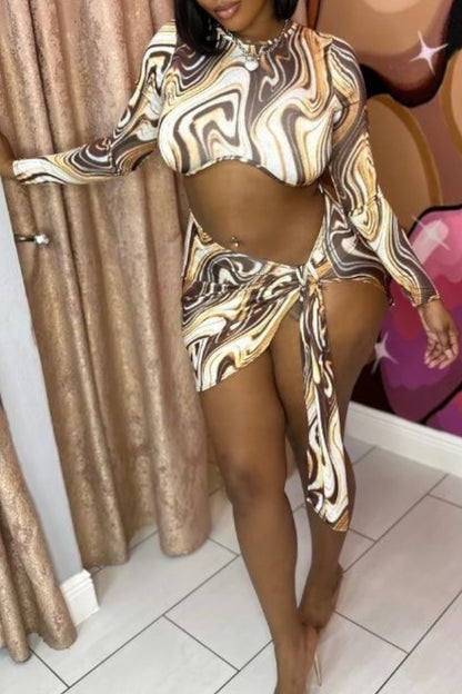 Sasha Swirl Cut Out Dress