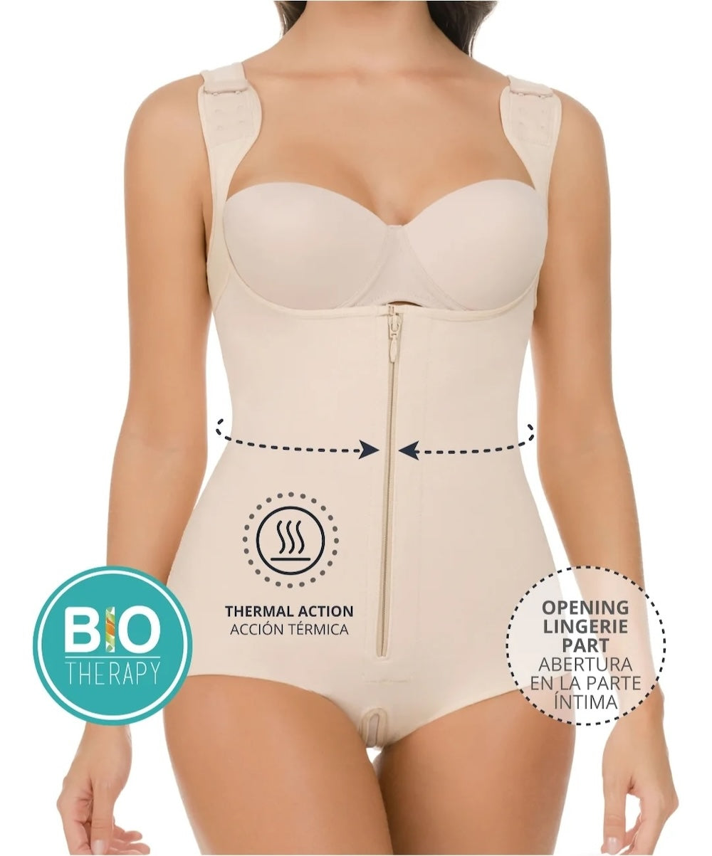 Butt-Lifting Slimming Zipper Bodysuit 