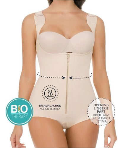 Butt-Lifting Slimming Zipper Bodysuit 