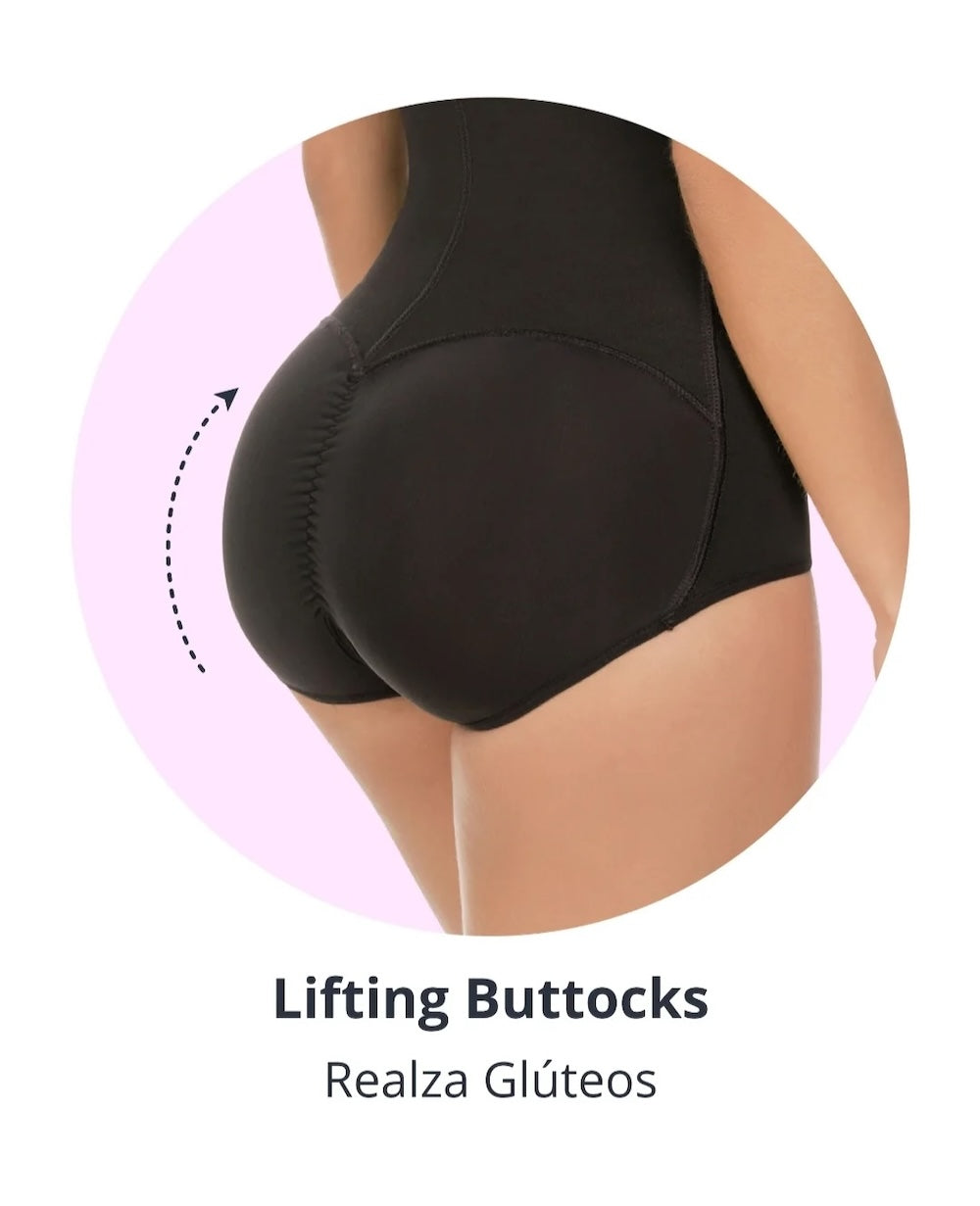 Butt-Lifting Slimming Zipper Bodysuit 