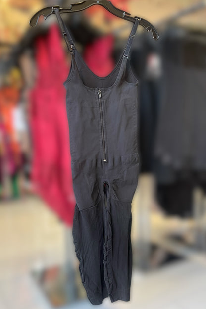 Seamless High Compression Zipper Long Bodysuit Shaper