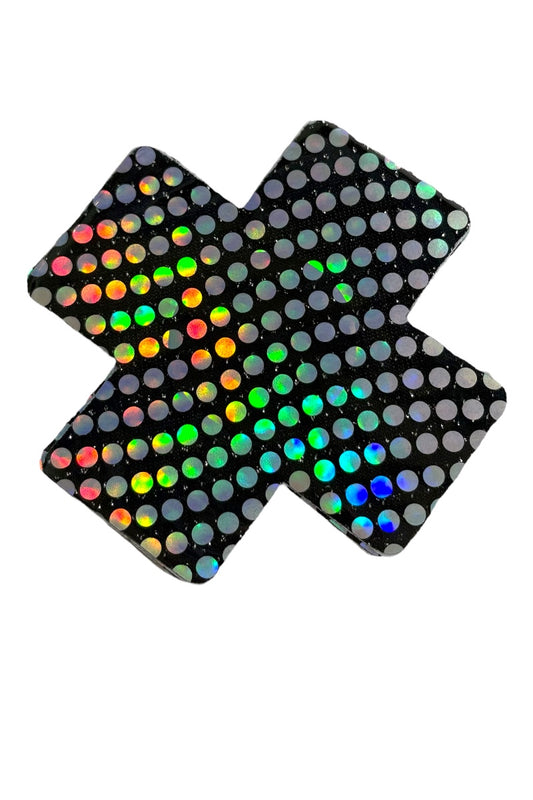 Sequin X Cross Pasties Nipple Covers