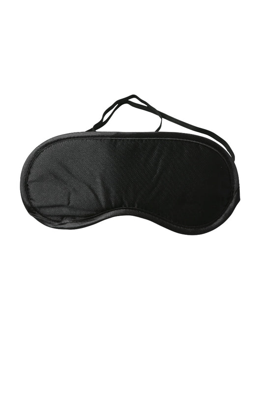 Sex and Mischief Satin Blindfold - Black