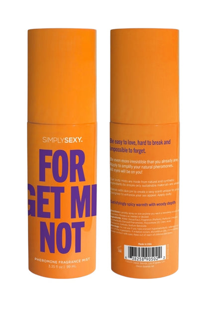 Simply Sexy Pheromone Fragrance Mist - Forget Me Not