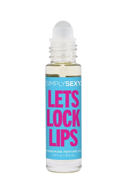 Simply Sexy Pheromone Perfume Oil - Roll on .34 Oz - Lets Lock Lips