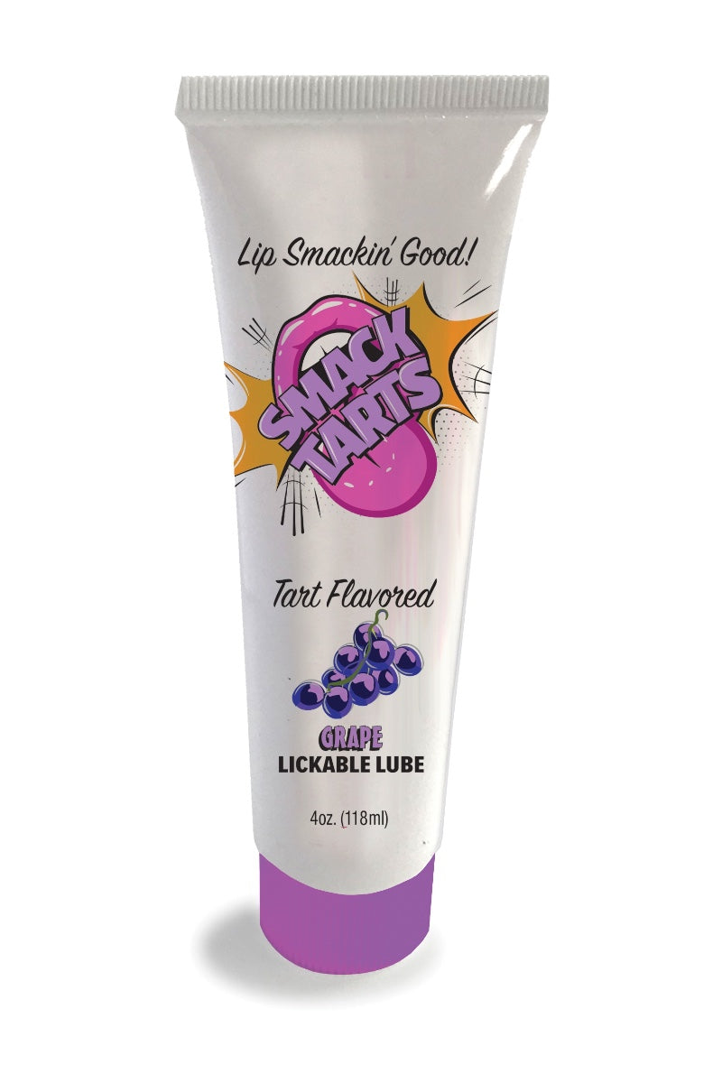 Smack Tarts Lickable Flavored Lubricant | Tart Flavored  | Water Based - Grape