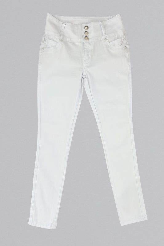 Snow Glow High Rise Jeans 