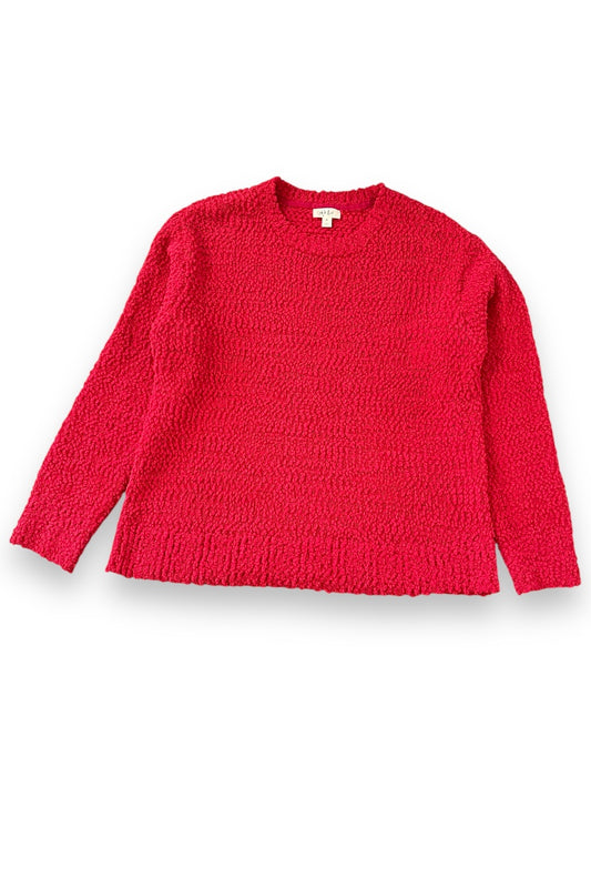 Soft Fleece Pull Over Chenille Sweater