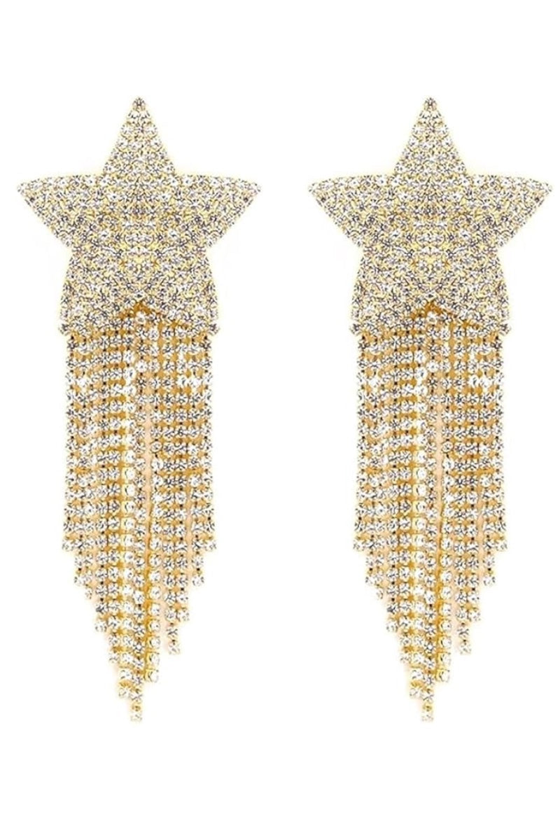 Star Tassel Rhinestone Nipple Covers