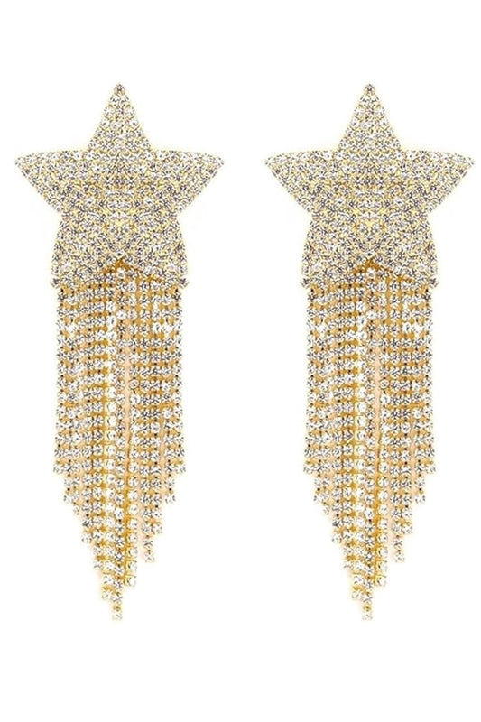 Star Tassel Rhinestone Nipple Covers