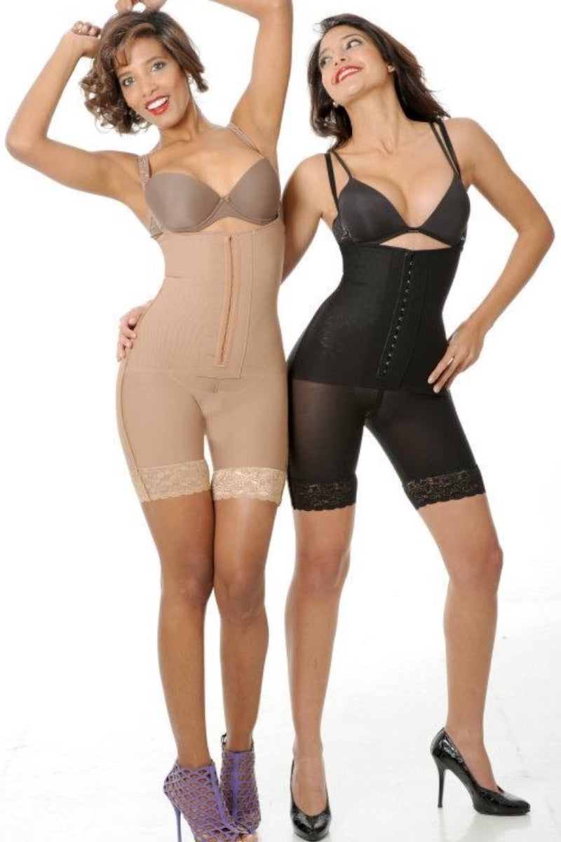 Strapless Silicone Shaper W/ Buttocks Lifter - Zipper Bottom #3030