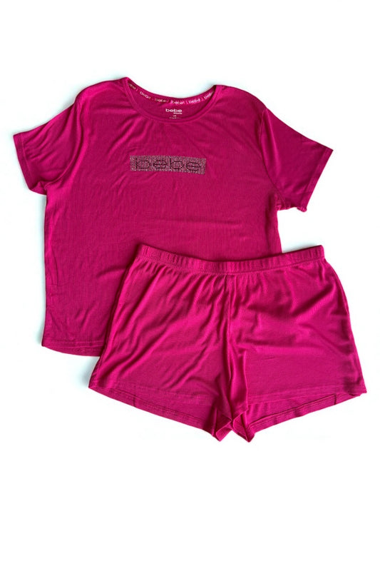 Studded Ribbed Lounge Set #SLS3749
