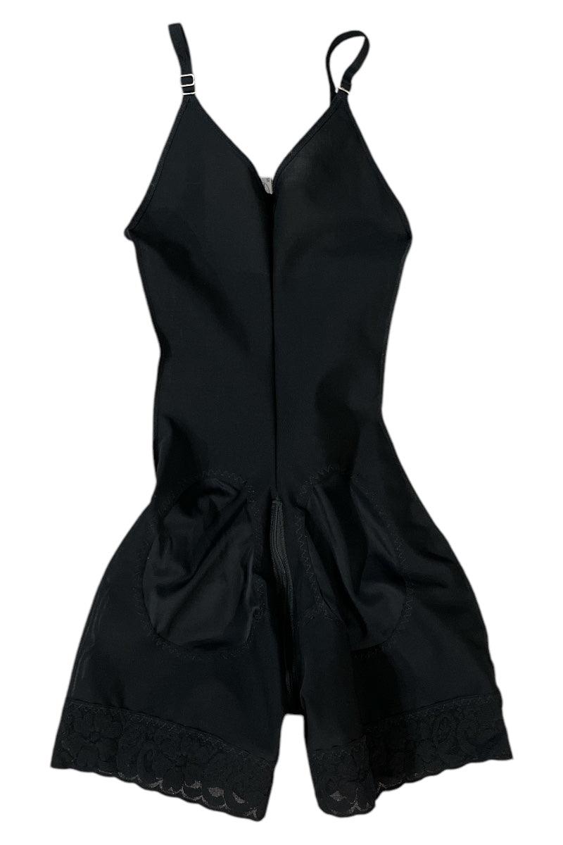 Summer Body Shaper - Buttocks Enhancer - Zipper #2033 - Black